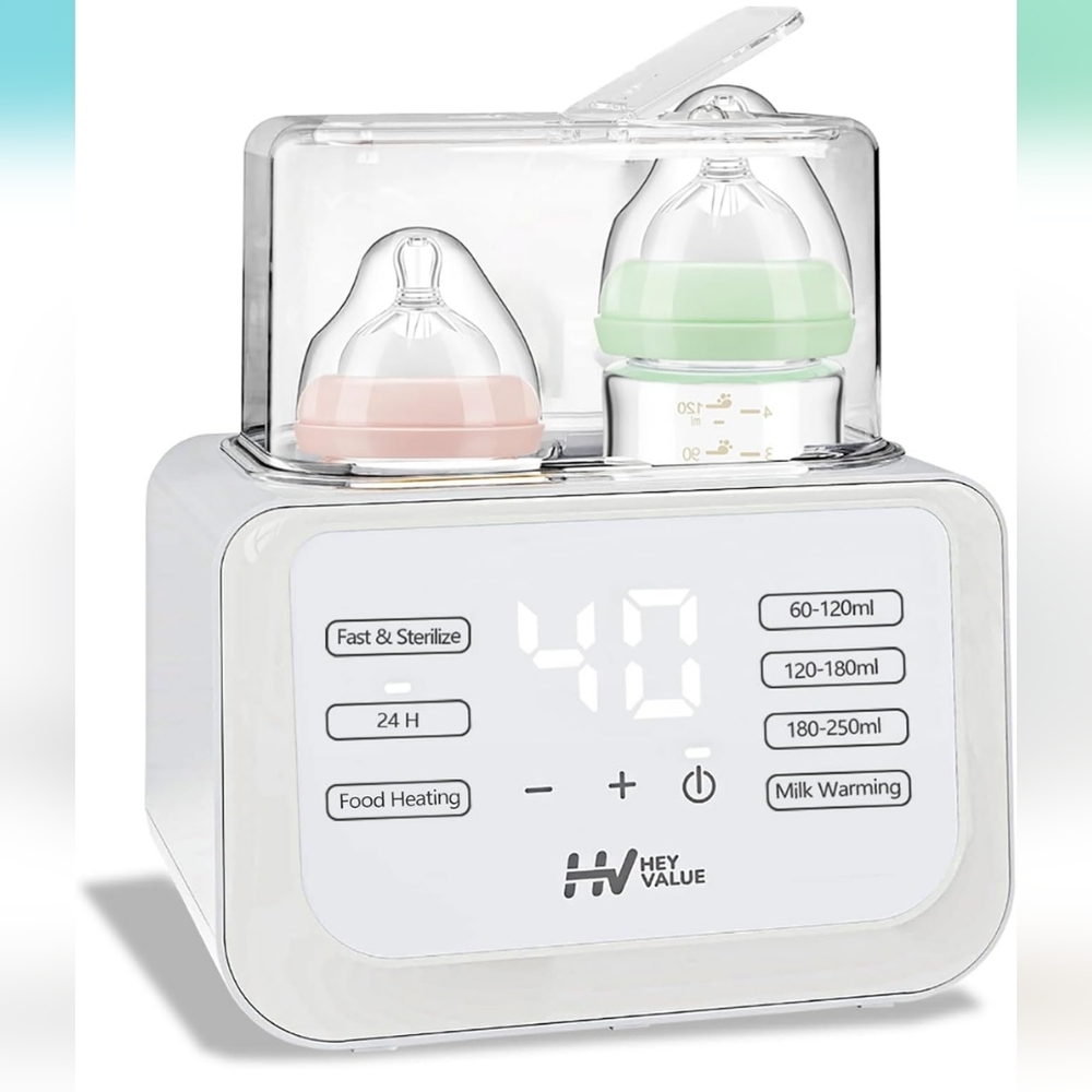 Hey Value White Sterilizer and Warmer